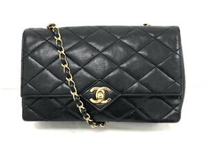 T04/092 CHANEL シャネル マトラッセ キルティングバッグ チェーンバッグ ショルダーバッグ ゴールド金具 ブラック/ワインレッド