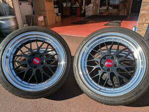 ★BBS　LM風　段リム　ステップリム　レクサス LS500 LS500h LS600h LS460 LC500 LC500h BMW 8.5J 10J　PCD１２０ 広島★