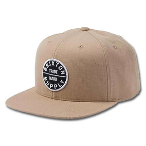 正規品 BRIXTON(ブリクストン) OATH III SNAPBACK SAND..