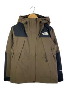 THE NORTH FACE◆MOUNTAIN JACKET_マウンテンジャケット/L/ナイロン/KHK/無地