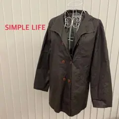 SIMPLE LIFE シンプルライフ ジャケット ブルゾン コート レディース