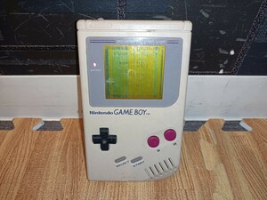 nn0202 058 Nintendo 任天堂 初代ゲームボーイ DMG-01 中古 現状品 ジャンク GAMEBOY 初代 レトロ GB スヌーピー