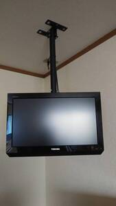 テレビ天井吊り金具 360°回転可 耐荷重25KG