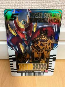 ライドケミートレカ 仮面ライダーキバ エンペラーフォーム RT4-069 LP レジェンド パラレル レア PHASE:04 ガッチャード カード 4弾