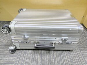 RIMOWA CLASSIC FLIGHT キャリーバッグ スーツケース トランク 35L シルバー クラッシックフライト リモワ 1円~　S4633