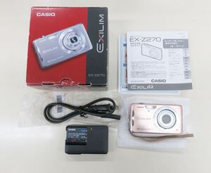 #7543 CASIO EXILIM EX-Z270 PK カシオ ピンク