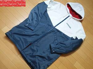 Supreme シュプリーム Sideline Jacket White Size L 2012FW サイドライン ジャケット ホワイト ベンチコート 2012秋冬 中古品 シミ有