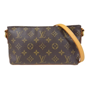 ルイヴィトン トロター モノグラム ショルダーバッグ モノグラムキャンバス M51240 ブラウン レディース LOUIS VUITTON 中古