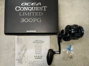 中古　シマノ 19オシアコンクエストリミテッド300PG （右）※SHIMANO OCEA CONQUEST LIMTED オフショア 