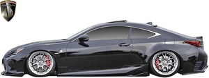 【M’s】LEXUS 前期 RC F-SPORT GSC10 AVC10 (2014.10-2018.9) AIMGAIN 純VIP SPORT Type2 サイドアンダースポイラー エイムゲイン エアロ