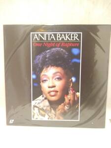 L9727　LD・レーザーディスク　ANITA BAKER　アニタ・ベイカー　ONE NIGHT OF RAPTURE