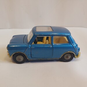 CORGI TOYS コーギー 1/43「BMC MINI-COOPER S 」ブル－メタ ミニ クーパー イギリス製 キズ 汚れ有り 976