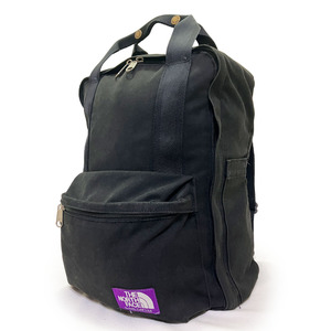 ザ ノースフェイス パープルレーベル ２ウェイ デイパック ブラック THE NORTH FACE PURPLE LABEL 2WAY DAYPACK 正規品 キャンバス NN7602N