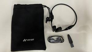 美品 AVIOT 骨伝導イヤホン WB-P1 アビオット