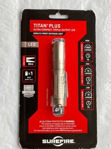 ★新品未使用！SUREFIRE シュアファイアー TITAN Plus B 15/75/300 ルーメン タクティカルライト