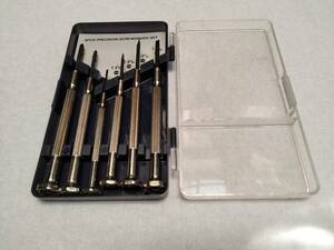 6ＰＣＳ　ＰＲＥＣＩＳＩＯＮ　ＳＣＲＥＷＤＲＩＶＥＲ　ＳＥＴ　長期保管品