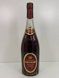 W0611-66 1857【1円スタート】 カミュ　CAMUS　グランド VSOP　ロングネック　コニャック　ブランデー　700ml　40%　未開栓　古酒