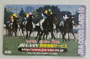 JRAオッズカード　平成16年日本ダービー　キングカメハメハ