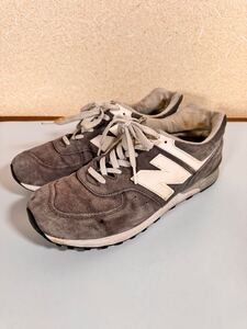 希少 ★ 人気 newbalance M576GRS ENGLAND 英国製 イングランド 576 スニーカー シューズ サイズ　約26cm メンズ グレー 