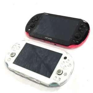 1円 SONY PCH-2000 PS VITA ゲーム機 2点セット 通電確認済み