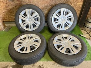 トヨタ タンク ルーミー 純正 スチール 14インチ 5J +35 165/65R14 DUNLOP ENASAVE EC300+ 2021年製 夏タイヤホイール 4本セット H33