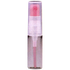 ヒロセ アトマイザー スケルトン ガラスアトマイザー 40124 (スケルトン ピンク) 4ml HIROSE ATOMIZER 新品 未使用