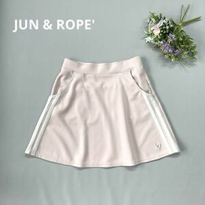 美品★ジュンアンドロペ　JUN & ROPE　M ピンク スカート フレア