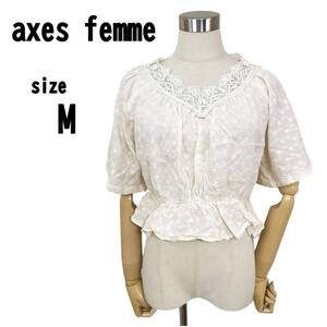 【M】axes femme レディース トップス ショート丈 ゆったり