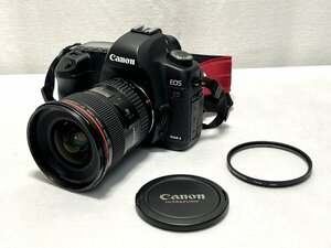 ▽Canon EOS 5D Mark II レンズ：CANON ZOOM LENS EF 17-35mm 1：2.8 通電のみ・撮影未確認の為ジャンクとして出品▽011407
