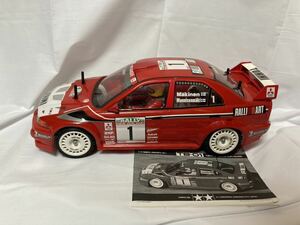 タミヤ TAMIYA 1/10 電動RCカー 三菱ランサーエボリューションVI WRC ランサー　ボディ　シャーシ　TRU-08