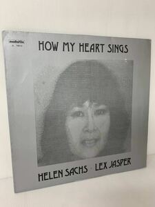 Helen Sachs Lex Jasper How My Heart Sings Mediafon JL 78012 1987 Germany サバービア　フリーソウル　オルガンバー