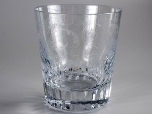 【Baccara】 バカラ パルメ オールドファション クリスタルガラス グラス D787 古美術 骨董 古玩 唐物 日本料理 料亭 懐石 茶道具