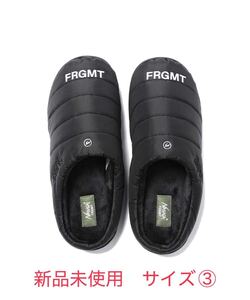 新品未使用 NANGA × FRAGMENT × SUBU サイズ ③ サンダル ブラック ナンガ フラグメント スブ