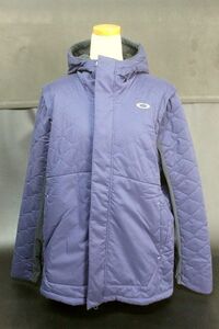 OAKLEY オークリー メンズ 2wayスリーブ 中綿ジャケット パデッドベスト 裏ボア FOA402870/UNEVEN PUFF JACKET 3.0 ネイビー サイズXXL★