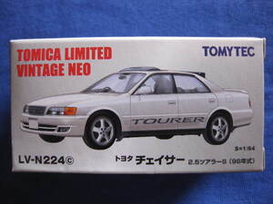 1/64 TOMYTEC トミーテック トミカリミテッドヴィンテージ neo LV-N224c トヨタ チェイサー 2.5 ツアラーS (白) (98年式)