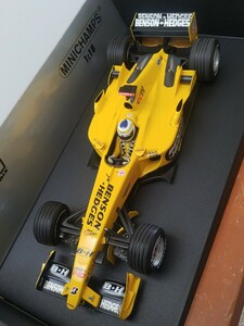 ☆ BENSON＆HEDGES ロゴカスタム品！PMA 1/18 ベンソン&ヘッジス ジョーダン フォード EJ13 #11 G.フィジケラ 2003年 ☆