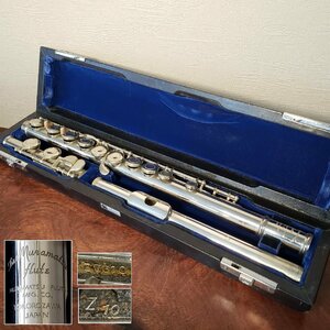 MURAMATSU M-120　ムラマツフルート　フルート　ビンテージ　M120　頭部管 銀製 1986年製 z7310 z10 ケース付 管楽器 楽器【80s1979】