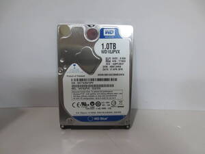 ★ 1677時間/1275回 ★ Western Digital WD10JPVX 1TB 2.5インチ SATA HDD ★