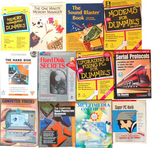 新古品 洋書 英文 Parts, Disk, Serial Protocols, Viruses, Multimedia, English PC Tutorial Books