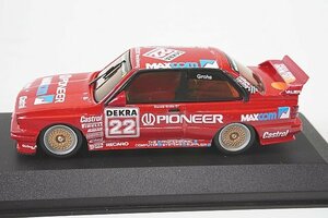 ミニチャンプス PMA 1/43 BMW M3 DTM 1990 #22 Team Valier Grohs Best.-Nr.2040