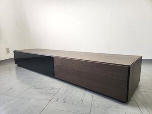 【美品】BoConcept ボーコンセプト LUGANO ルガーノ 25万 ベースキャビネットドロワー＆ドロップダウン式ドア付テレビボード 北欧デンマー