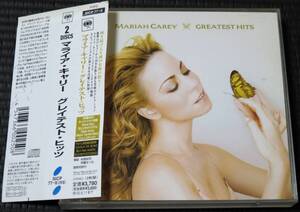 ◆Mariah Carey◆ マライア・キャリー Greatest Hits 2CD 2枚組 帯付き 見本盤 サンプル盤 Sample 非売品 PROMO 送料無料