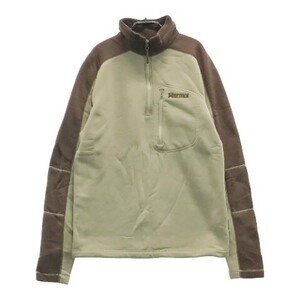 MARMOT マーモット 8852 POWER STRETCH HALF ZIP TOP ハーフジップスウェット ブラウン系 M [240101045922] メンズ