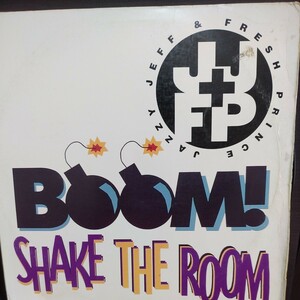 12inch US盤/JAZZY JEFF & FRESH PRINCE　BOOM! SHAKE THE ROOM