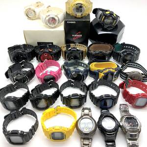 G-SHOCK ジャンク 24点まとめ フロッグマン ライズマン MR-G クレイジーカラーズ コラボ DW-8250WC/MRG-1/DW-5600VT など 【ITU2OCMIK620】