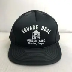 【US古着】WINNER製 SQUARE DEAL ビンテージ メッシュキャップ