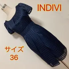 【匿名配送】 INDIVI ワンピース✨