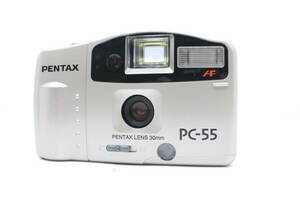 ★良品★PENTAX ペンタックス PC-55 コンパクトフィルムカメラ! 希少な完動品！OK6773