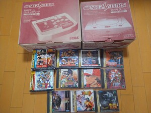 セガサターン 本体 バーチャスティック ネオジオ SNK 格ゲー 11本セット