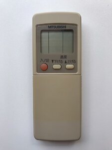 【電池付き】★中古★三菱(MITSUBISHI)　GP82　エアコン　エアコンリモコン　クーラー　クーラーリモコン